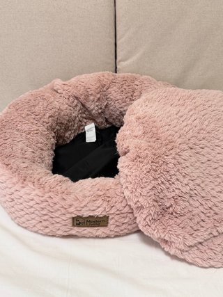 Cama-donut para gato/perro - Suave y mullida 60 cm