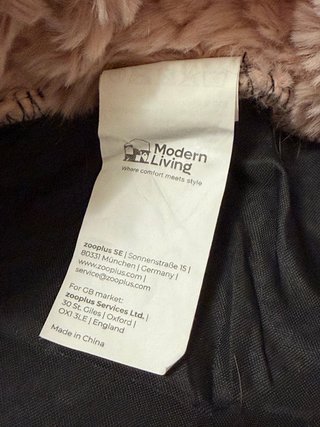 Cama-donut para gato/perro - Suave y mullida 60 cm
