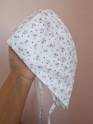 Gorro de quirófano floral