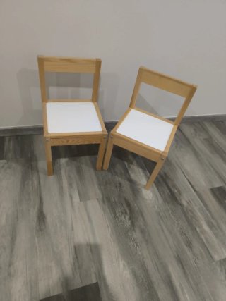 Sillas Madera Infantiles (2 unidades)
