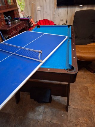 Mesa Multijuegos 2 en 1 Plegable