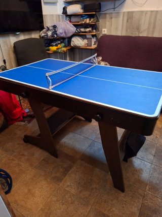 Mesa Multijuegos 2 en 1 Plegable
