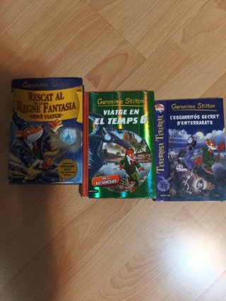 Pack de libros Gerónimo Stilton