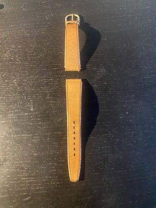 Correa de cuero para reloj