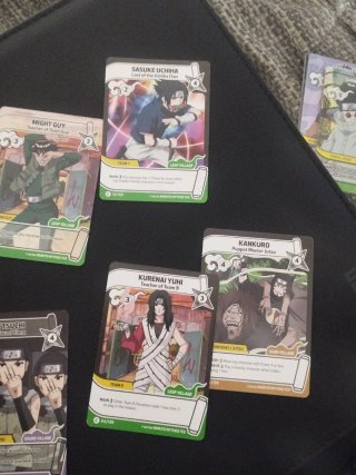 Carte Naruto TCG (Collezione) 7 carte