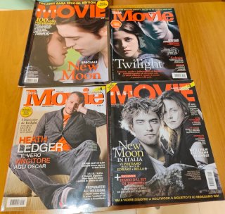 Riviste Best Movie saga Twilight.