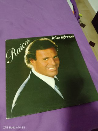 Vinilo Raíces Julio Iglesias