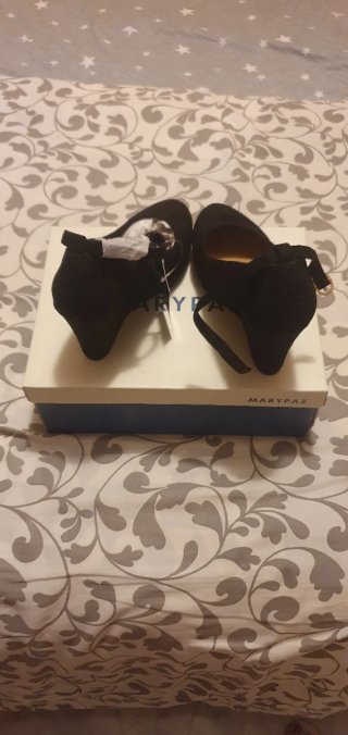 Zapatos de plataforma Marypaz negros