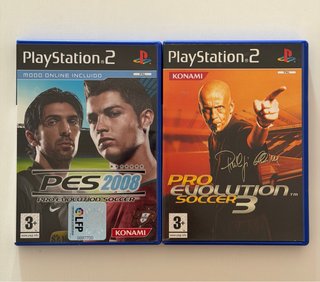 PS2: PES 2008 y PES 3