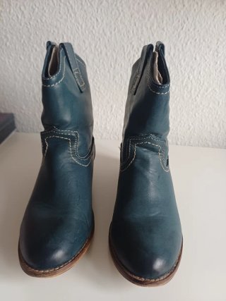 Botines Tejanos Azul Talla 37