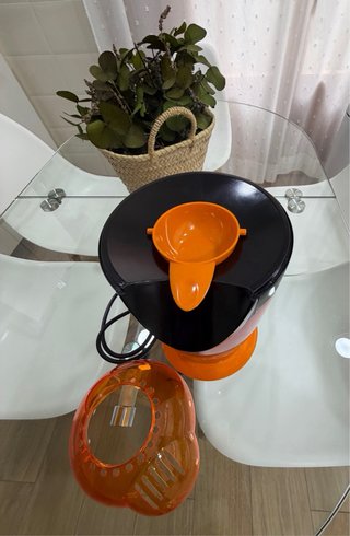 Máquina de Palomitas Dora Roja y Naranja