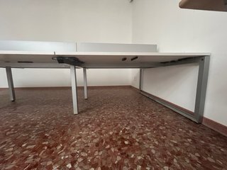 Mesa oficina 6 puestos 4,20x1,65m