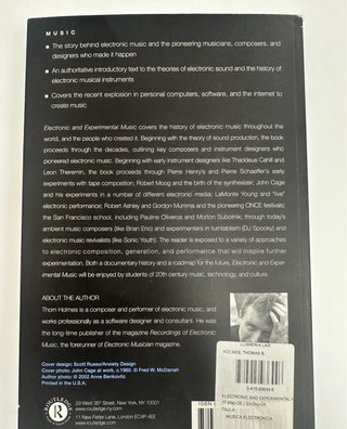 “Electronic and experimental music” de Thom Holmes