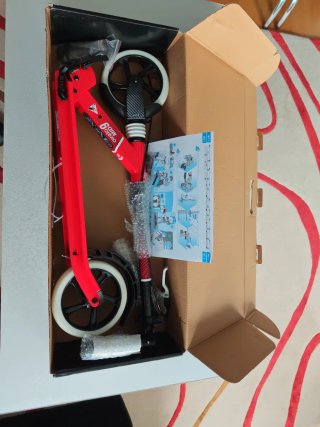 Patinete Oxelo MID9 Rojo
