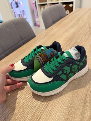 Zapatillas niño Minecraft Talla 30