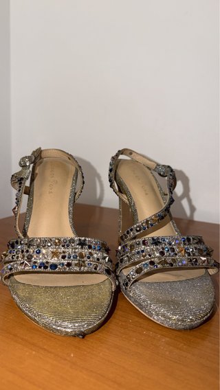 Tacones alma en pena Dorados y Plateados