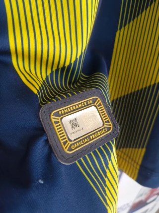 Maglia Fenerbahce Adidas Blu/Gialla
