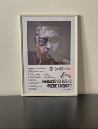 Cuadro Cruz Cafuné Maracucho Bueno Muere Chiquito