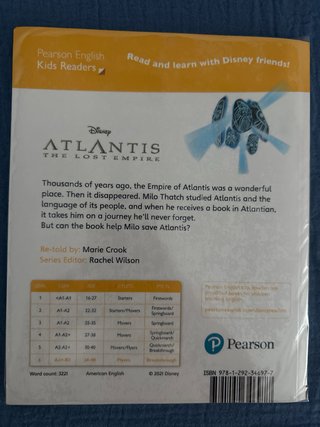Level 6: Disney Kids Readers Atlantis:The Lost ...
