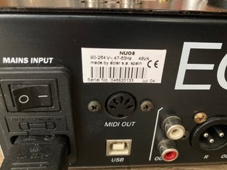 Mixer DJ Ecler Nuo5