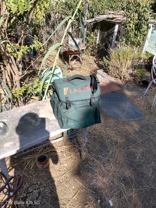 Bolso verde UNICAM