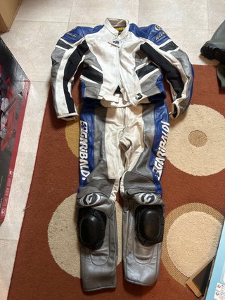 Traje de moto garibaldi 2 piezas
