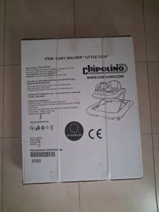Andador bebé Chipolino Kravichka