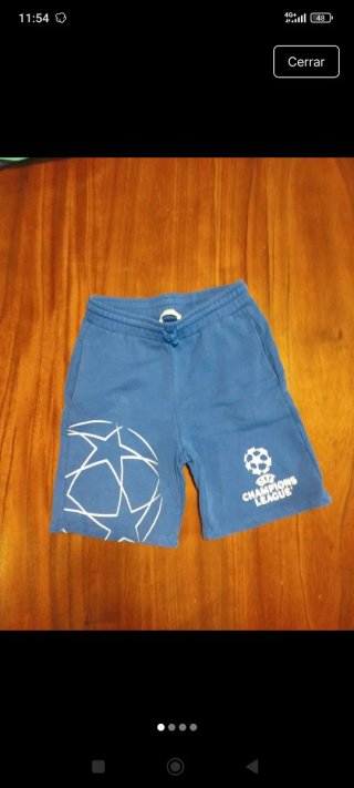 Pantalón corto niño Champions League