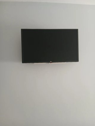 Televisión LG Negra
