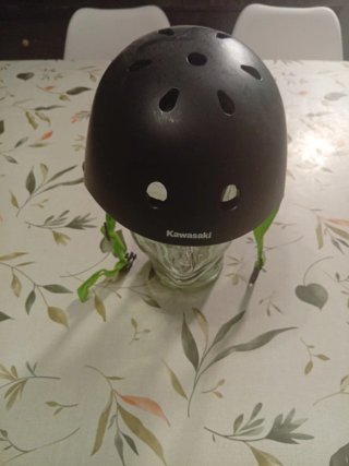 Casco Kawasaki Negro