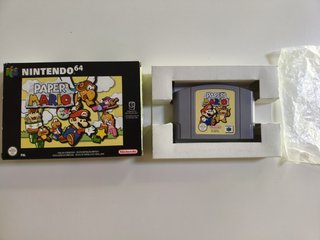Paper Mario N64 PAL con caja original