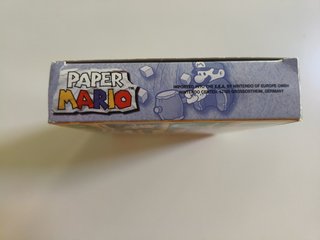 Paper Mario N64 PAL con caja original