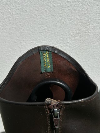 Botas de equitación dakota de cuero