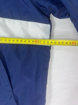 Cortavientos Nike Azul y Blanco