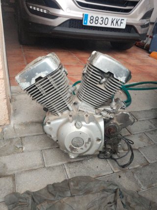 Motor Yamaha Virago 250 bloque
