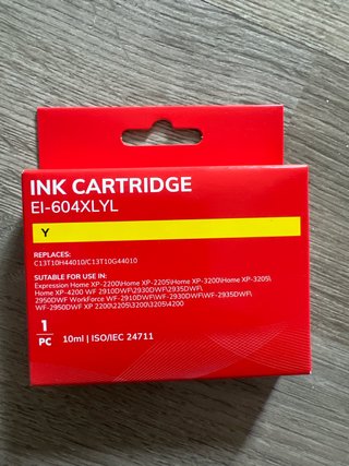 Tinta Epson 604XL Amarilla