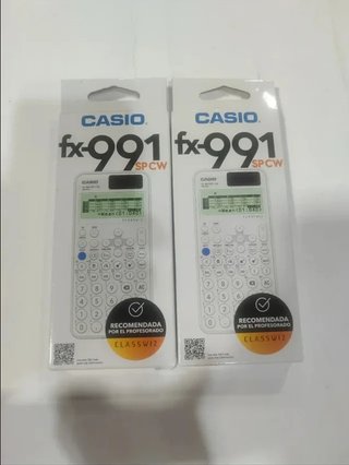 2 Calcolatrici Casio fx-991SP CW