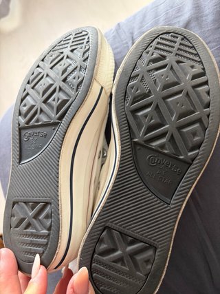 Converse All Star Blancas sin cordones