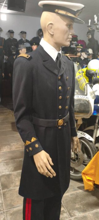 Uniforme Coronel Marina Época Franco