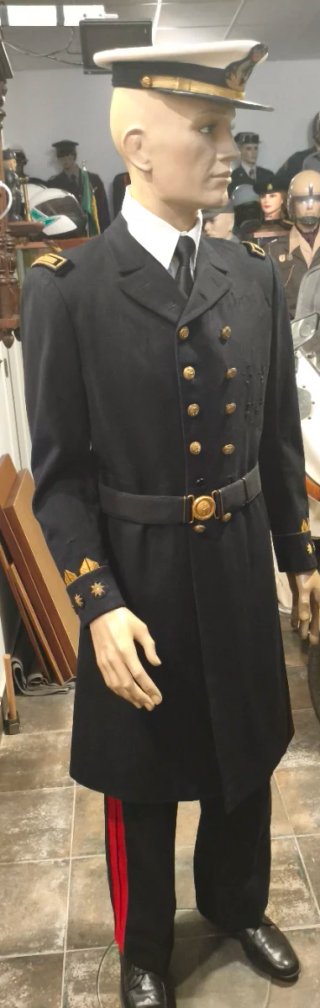 Uniforme Coronel Marina Época Franco