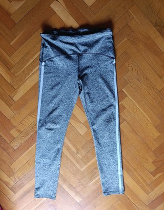 Legging deportivo mujer gris y negro