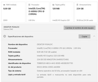 Portátil Acer Negro + Cargador