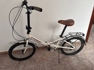 Bicicleta plegable ZAMBRA blanca