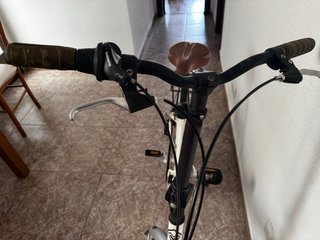 Bicicleta plegable ZAMBRA blanca