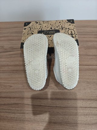 Zapatos Feroz Rocker Blancos Talla 29