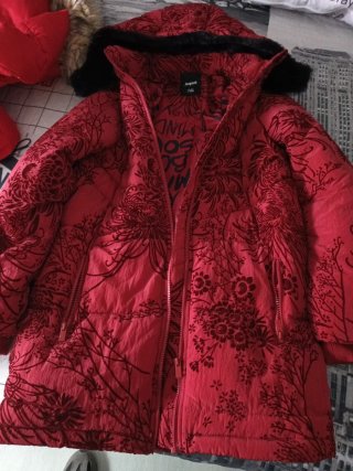 Chaqueta Desigual Roja Talla M