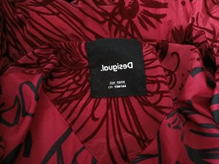 Chaqueta Desigual Roja Talla M