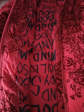 Chaqueta Desigual Roja Talla M