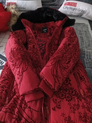Chaqueta Desigual Roja Talla M