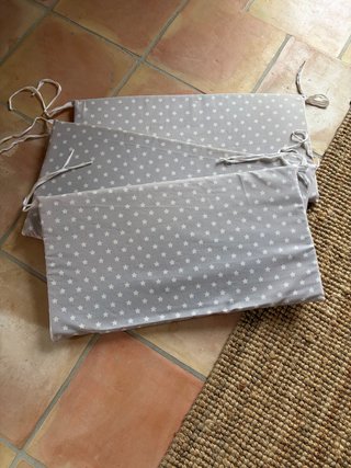 Pack 3 fundas artesanales estrellas grises